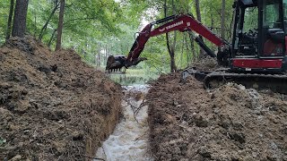 Busting The Dam On A 60 Year Old Irrigation Pond [upl. by Dirgni]