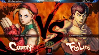 Fuudo Fei Long vs Alioune Cammy  Capcom Cup 2013 SSF4 AE Ver 2012 [upl. by Jillane]