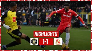 Extended Highlights Harrogate Town vs Swindon Town [upl. by Huntley658]