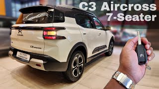 Citroen C3 Aircross 7 Seater SUV On road Price List Mileage Features [upl. by Lawrenson802]