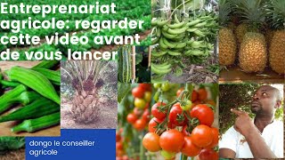 ENTREPRENARIAT AGRICOLE10 conseils pour devenir VITE millionnaire [upl. by Itsym]