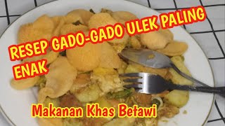 RESEP GADOGADO ULEK PALING ENAK  Makanan Khas Betawi  Shorts  Happytor [upl. by Oznohpla]