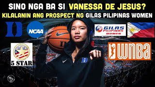 Kilalanin si VANESSA DE JESUS 🇵🇭🔥 Siya na nga ba ang Kauna unahang Pure Blooded Filipina sa WNBA [upl. by Anhej552]