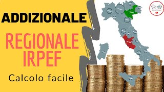 Addizionale Regionale IRPEF in Busta Paga ti spiego tutto in 3 minuti [upl. by Dworman]