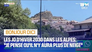 Briançon les habitants donnent leur avis sur les JO dhiver 2030 [upl. by Dnomad]