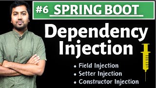 Dependency Injection in Spring boot  With Advantages and Disadvantages [upl. by Maighdlin]