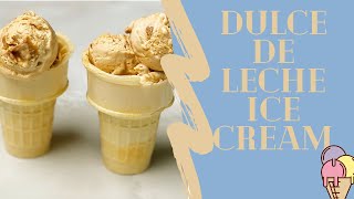 How to make Dulce De Leche Ice Cream with only 2 Ingredients [upl. by Jennings]