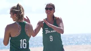 Tulane Beach Volleyball Court Side Chat w Head Coach Eyal Zimet [upl. by Annice]