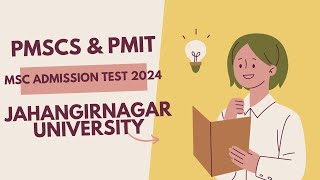 JU PMIT and PMSCS Spring 2024  PMIT VS PMSCS  JU Admission Test Preparation [upl. by Avivah]