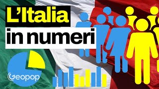 I numeri della popolazione italiana dati grafici e statistiche della nostra demografia [upl. by Teena]