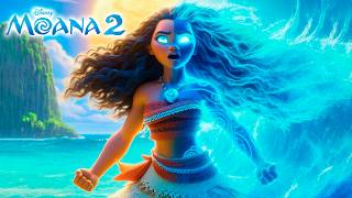 MOANA CRESCEU TRAILER OFICIAL DE MOANA 2 DA DISNEY 🌊🌺🌴 [upl. by Jary136]