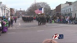 101 arrested at Newport St Patricks Day Parade [upl. by Edette]