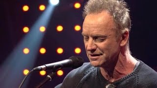 Message in a Bottle  Sting en acoustique dans le Grand Studio RTL [upl. by Shamus]