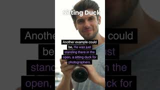 Sitting Duck 🦆 🦆🦆🦆🦆🦆🦆 Ep0426 shorts EnglishExpressions Idioms SittingDuck [upl. by Jehial]