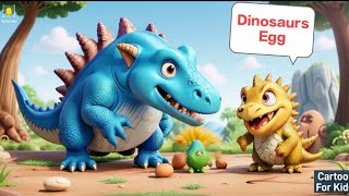 Tyrannosaurus Rex 🦖🦖🦖 Named Rocky Discovers A Lost Egg  Dinosaurs Tales 🦕🦕🦕 tales cartoon [upl. by Edyaw439]