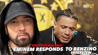 Eminem Responds To Benzino And Talks About Their Feud ‘Benzino Started This Beef’ [upl. by Lorelle]