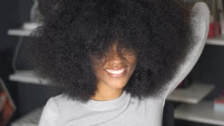 Heatless Blowout On Natural Hair Using Curlformers [upl. by Jessica]