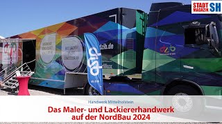 Das Maler und Lackiererhandwerk auf der NordBau 2024 [upl. by Sherrer]