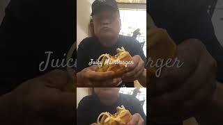 Asmr Mukbang Juicy Cheeseburger burger food cheeseburger [upl. by Akirehs830]