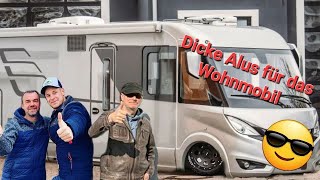 Tuning fürs WohnmobilDicke 18 Zoll Alufelgen für das Wohnmobillohnt dasCampertalk unter Youtubern [upl. by Felske927]