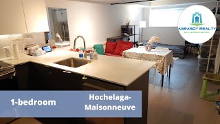 0023630 Rue SainteCatherine E 1bedroom Condo in Hochelaga Maisonneuve  35 à louer [upl. by Yssep]