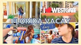 FLORIDA VACAY ☀️ day 1arriving in FL settling in at the timeshare amp grocery shopping for the week [upl. by Lemor]