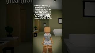 Free Code Girl Outfit In Brookhaven tutorial fyp roblox robloxedits brookhaven code outfit [upl. by Ahsied99]