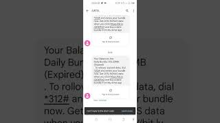 How To Check Airtel Data balance [upl. by Ardme]