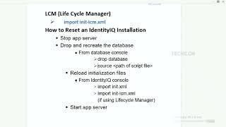 How to Reset Sailpoint IIQ  How to DeleteInitialize Sailpoint Database [upl. by Ahkos]