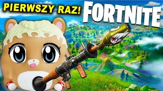 GRAM PIERWSZY RAZ W FORTNITE 🐹 CHOMIK ŚWIR [upl. by Johnston279]