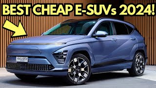 BEST Cheap Electric SUVs In 2024 [upl. by Arekat]