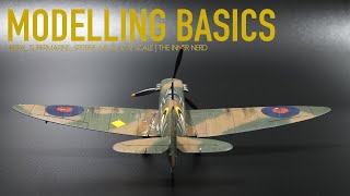 Model Making for Beginners  Airfix Spitfire MkI 172  The Inner Nerd [upl. by Lrac316]