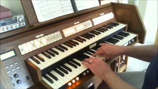 Come Thou Fount of Every Blessing  Tune NETTLETON  organpipe8 [upl. by Novit]