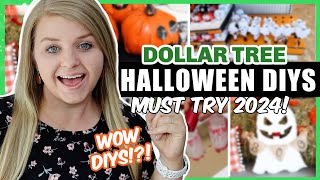 Best DOLLAR TREE DIY Halloween Decor Ideas 2024  Krafts by Katelyn [upl. by Ranchod]