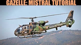 Sa342 Gazelle Mistral Tutorial  DCS WORLD [upl. by Newob535]