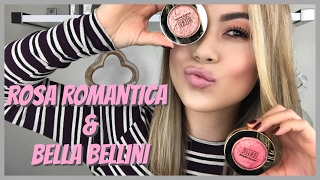 New Milani Blushes  Rosa Romantica amp Bella Bellini  Swatch and Review [upl. by Yelroc]