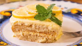 Classic Limoncello Tiramisù [upl. by Aleinad]