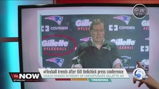 Flexball trends after Bill Belichick press conference [upl. by Blas]