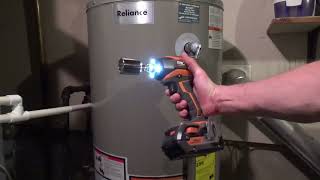 How to Check an Anode Rod  Water Heater Maintenance [upl. by Attalie699]