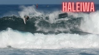 Tour Surfers Shred Pumping Haleiwa Michael Ho Kanoa Igarashi Carissa Moore and many more [upl. by Neelhsa]