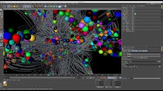 MoGraph Real Flow Thinking Particles  Cinema 4D Tutorial [upl. by Llednar523]