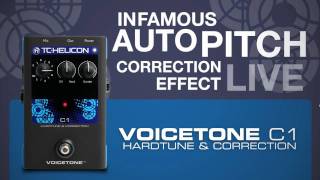 TC Helicon VoiceTone C1 Single  Overview from SoundsLiveShop [upl. by Neelahs]