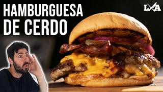 Probamos Hamburguesas de Cerdo esto la va pegar fuerte  Receta de Locos X el Asado [upl. by Ainslee]