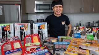 I ate EVERY Lunchables I could find to Rank them Tier list [upl. by Aracal]