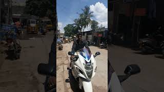 Hayabusa GSX 1300 cc engine capacity exhaust sound system pad dhange shorts [upl. by Carnay]