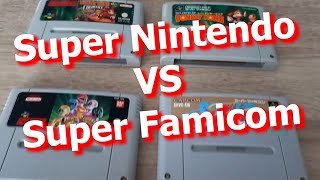 TODAS las DIFERENCIAS entre Super Nintendo y Super Famicom [upl. by Htenay230]