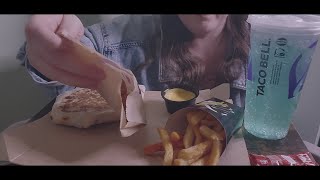 Cheezit Taco Bell Mukbang [upl. by Arluene426]