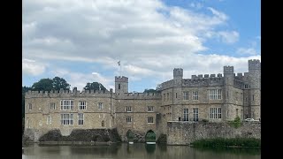 Sunbeam Alpine Motors by the Moat Leeds Castle Kent 2024 [upl. by Ruel747]