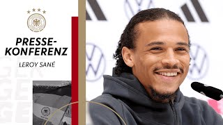 🎙️ Pressekonferenz der Nationalmannschaft mit Leroy Sané [upl. by Reinaldos]