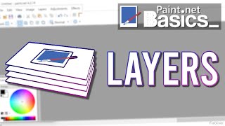 How To Use Layers  PaintNET Basics 2 [upl. by Cindelyn]